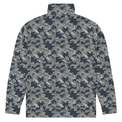 Russian SMK Melted Snow CAMO Unisex track jacket - Track Jackets