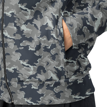 Russian SMK Melted Snow CAMO Unisex track jacket - Track Jackets