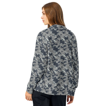 Russian SMK Melted Snow CAMO Unisex track jacket - Track Jackets