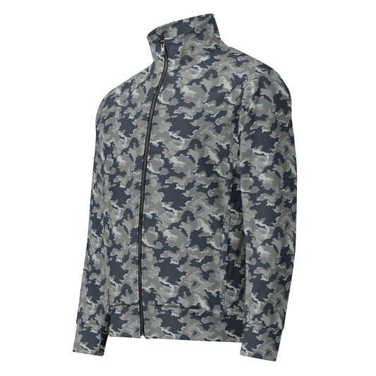 Russian SMK Melted Snow CAMO Unisex track jacket - Track Jackets