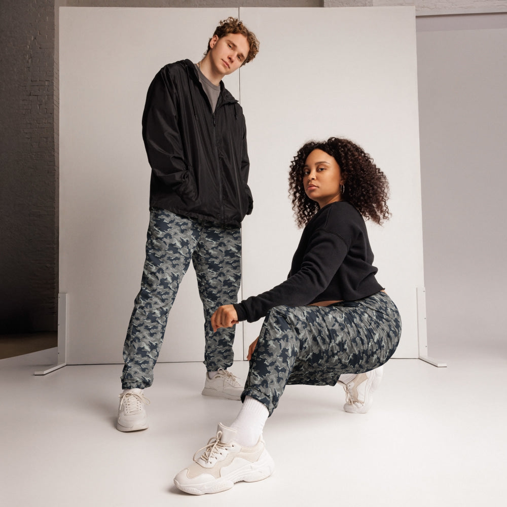 Russian SMK Melted Snow CAMO Unisex track pants - Track Pants