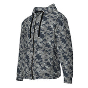 SMK Melted Snow Russian CAMO Unisex Zip Hoodie
