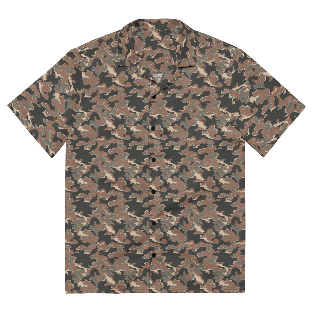 Russian SMK Mountain CAMO Unisex button shirt - 2XS - Button Shirt