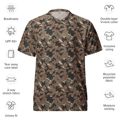 Russian SMK Mountain CAMO unisex sports jersey - Unisex Sports Jersey