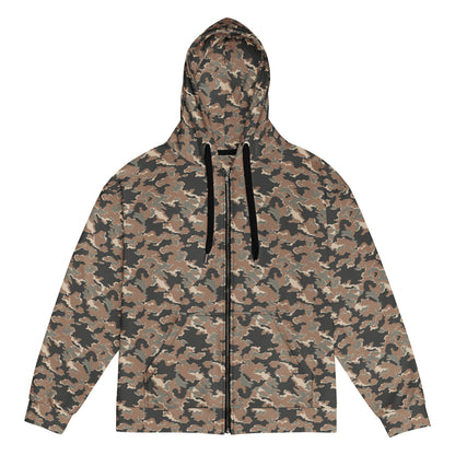 Russian SMK Mountain CAMO Unisex zip hoodie - Zip Hoodie