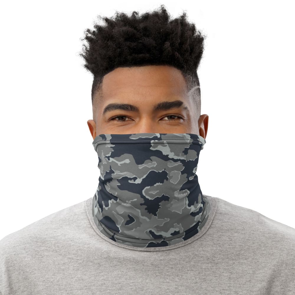 Russian SMK Nut Melted Snow CAMO Neck Gaiter