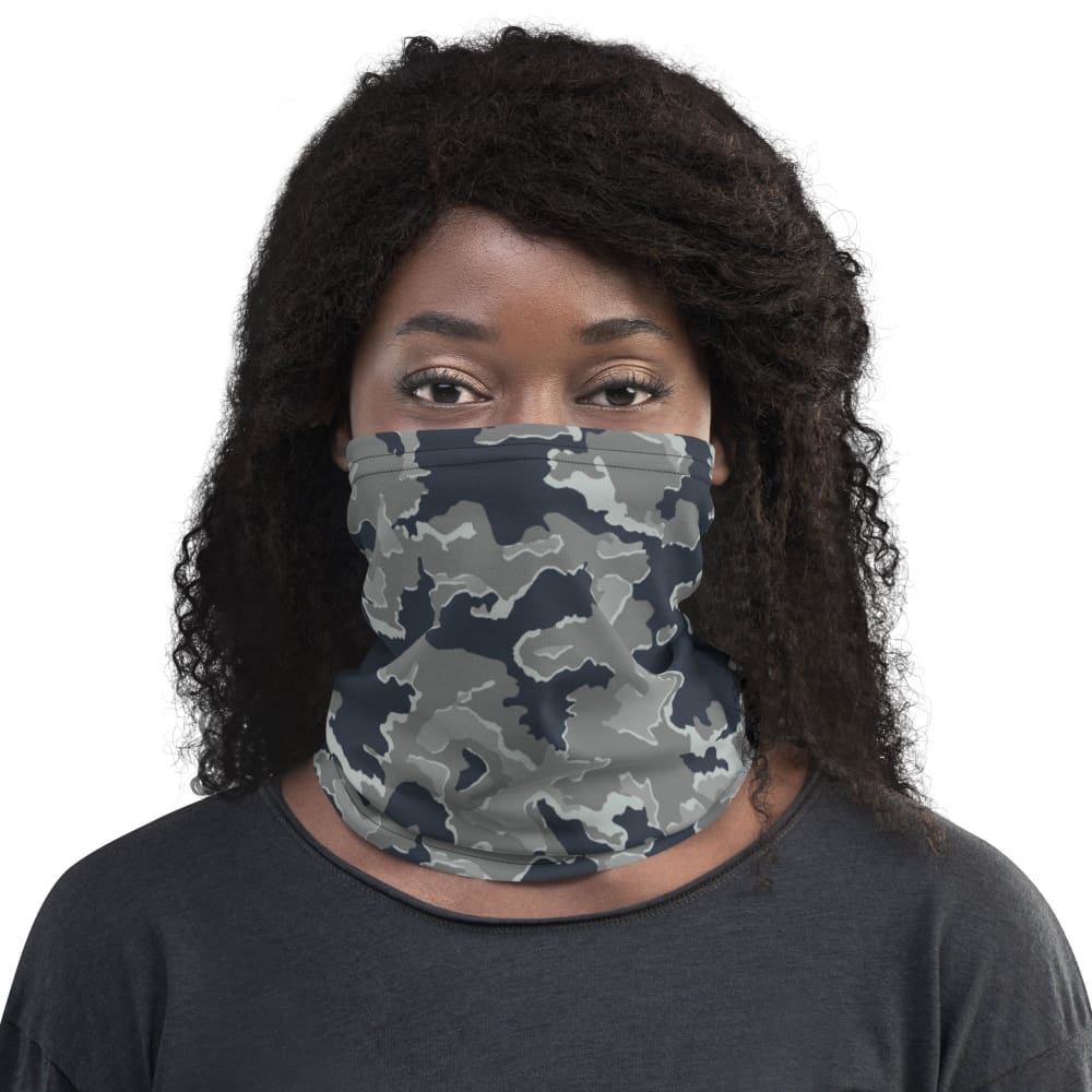 Russian SMK Nut Melted Snow CAMO Neck Gaiter