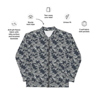 Russian SMK Nut Melted Snow CAMO Unisex Bomber Jacket