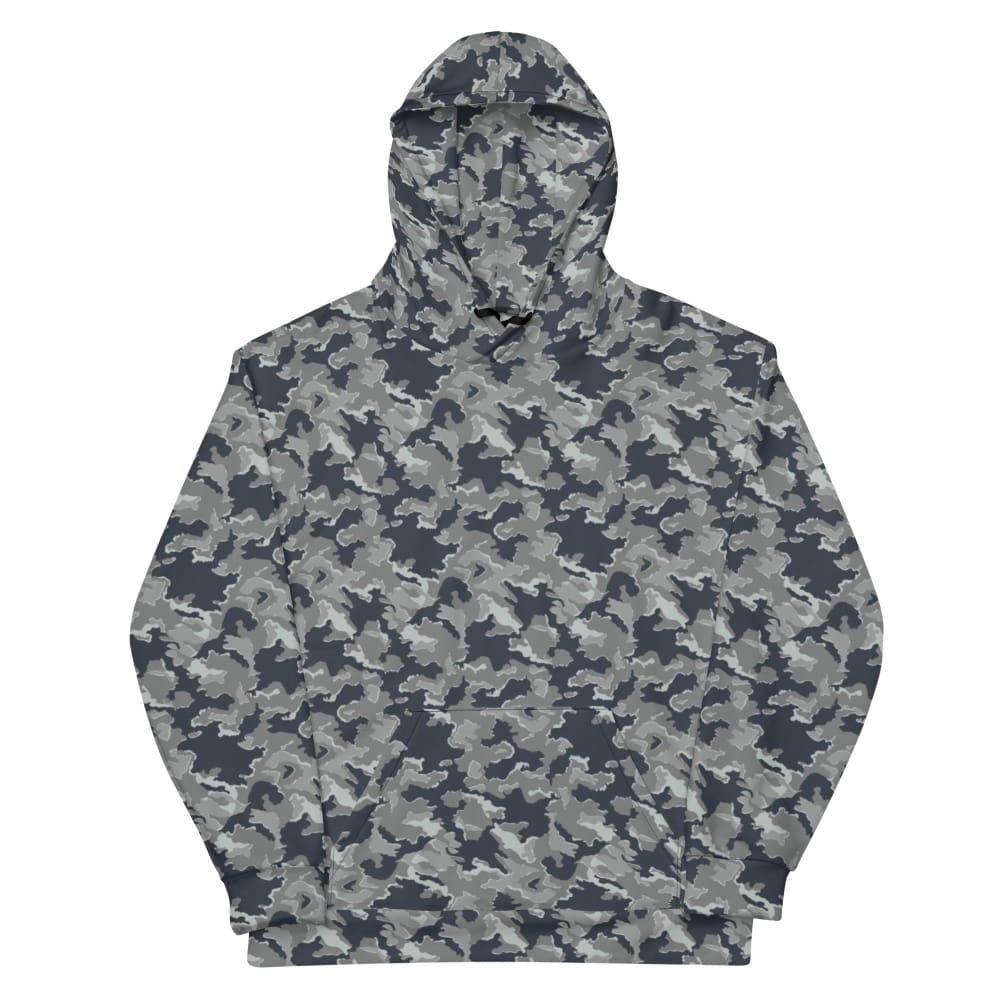 Russian SMK Nut Melted Snow CAMO Unisex Hoodie
