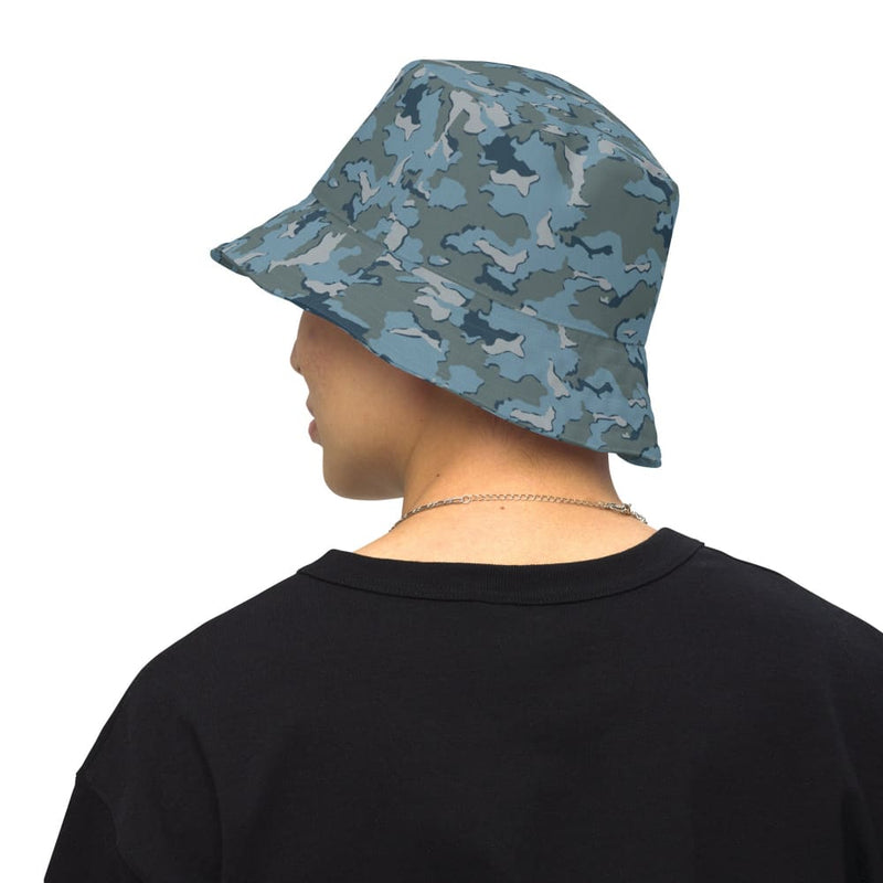 Russian SMK Nut Urban Sky Blue CAMO Reversible bucket hat