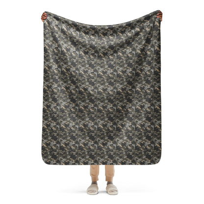 Russian SMK Urban Rubble CAMO Sherpa blanket - 50″×60″ - Blanket