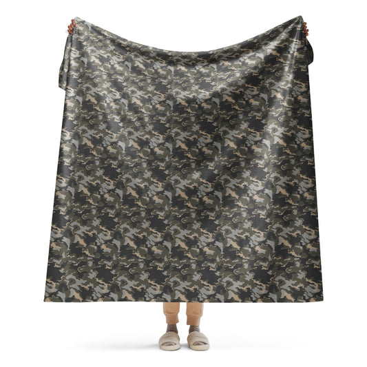 Russian SMK Urban Rubble CAMO Sherpa blanket - 60″×80″ - Blanket