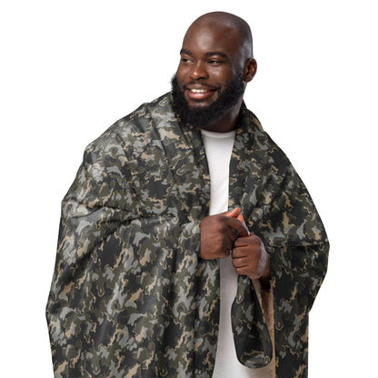 Russian SMK Urban Rubble CAMO Sherpa blanket - Blanket