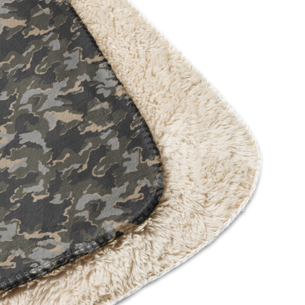 Russian SMK Urban Rubble CAMO Sherpa blanket - Blanket