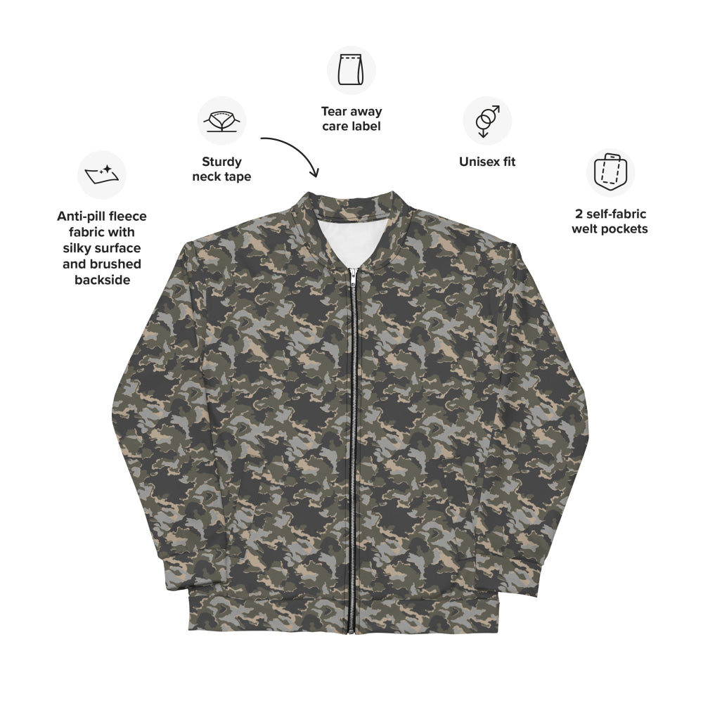 Russian SMK Urban Rubble CAMO Unisex Bomber Jacket