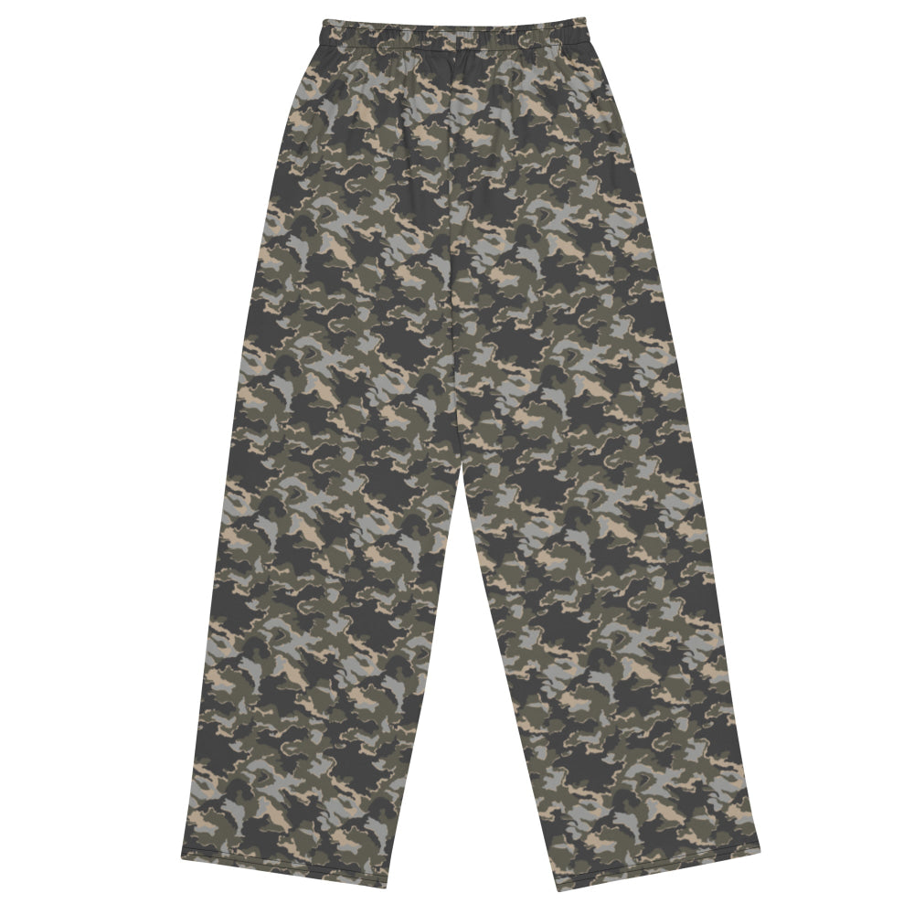 Russian SMK Urban Rubble CAMO unisex wide-leg pants - Unisex Wide-Leg Pants