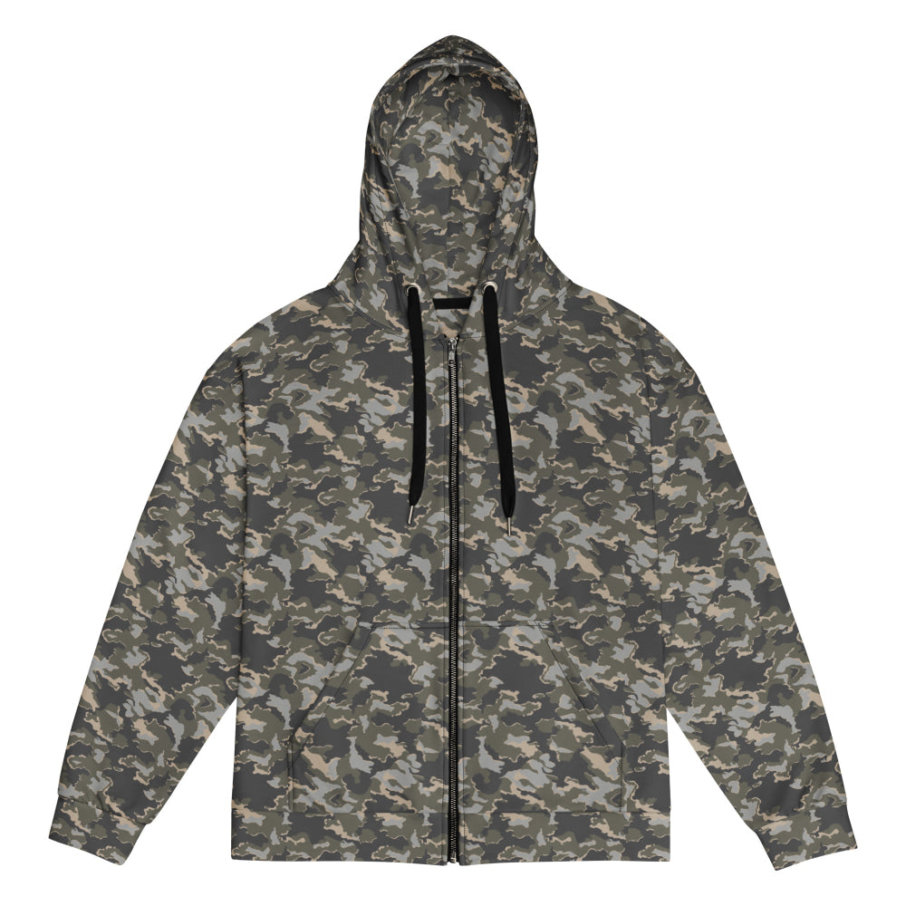 Russian SMK Urban Rubble CAMO Unisex zip hoodie - Zip Hoodie