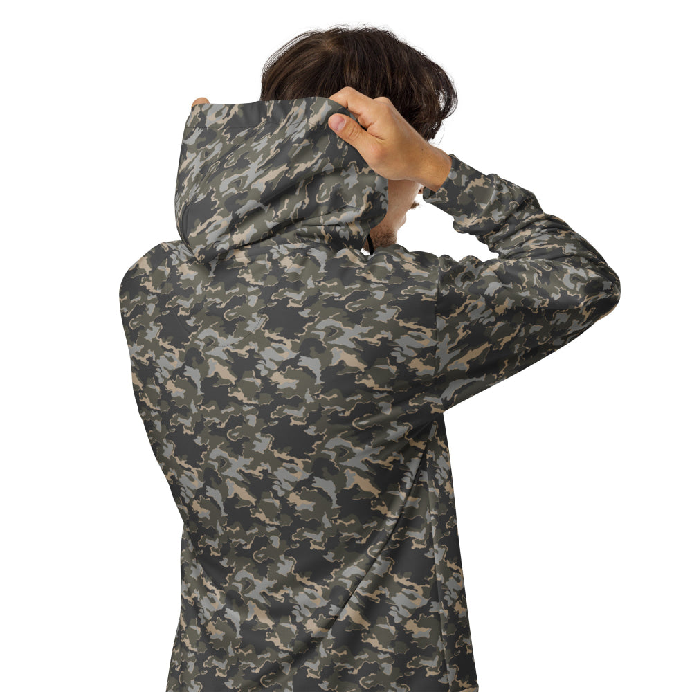 Russian SMK Urban Rubble CAMO Unisex zip hoodie - Zip Hoodie