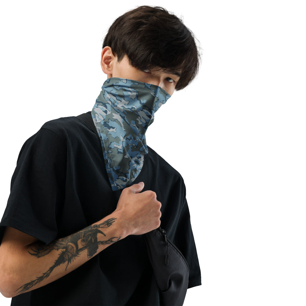 Russian SMK Urban Sky Blue CAMO bandana - M - Bandana