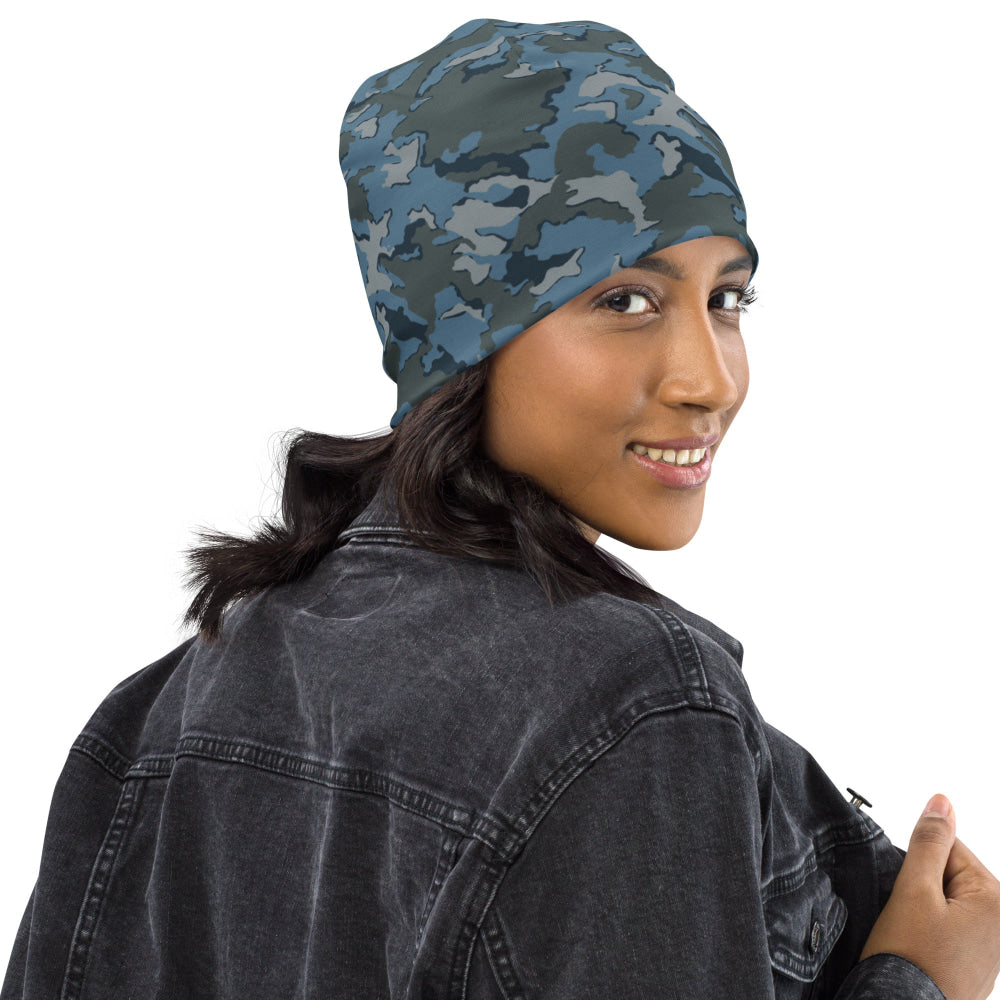 Russian SMK Urban Sky Blue CAMO Beanie