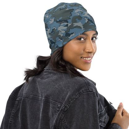 Russian SMK Urban Sky Blue CAMO Beanie