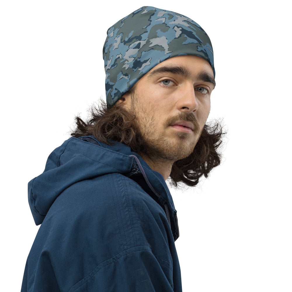 Russian SMK Urban Sky Blue CAMO Beanie