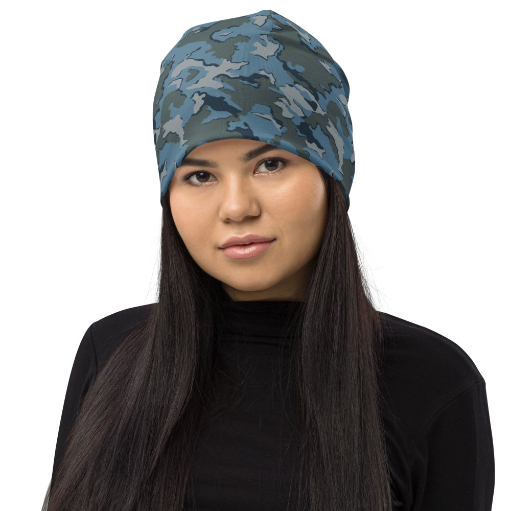 Russian SMK Urban Sky Blue CAMO Beanie