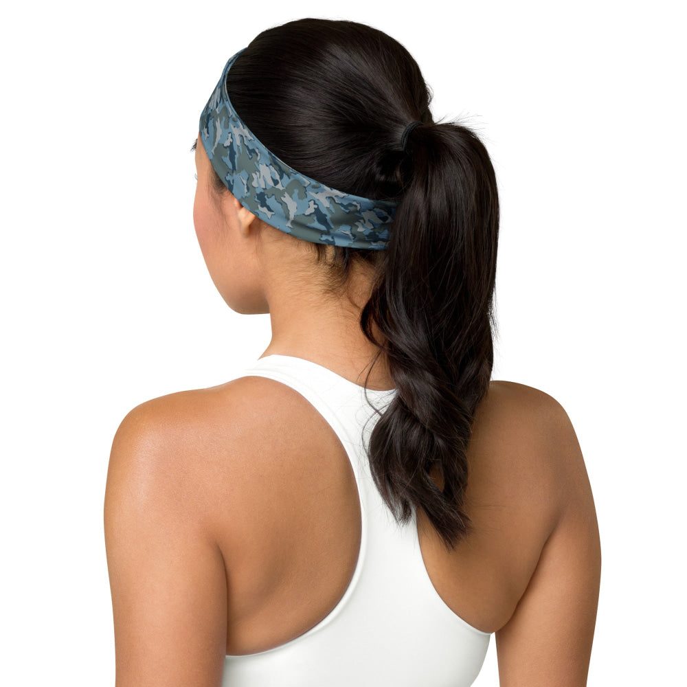 Russian SMK Urban Sky Blue CAMO Headband