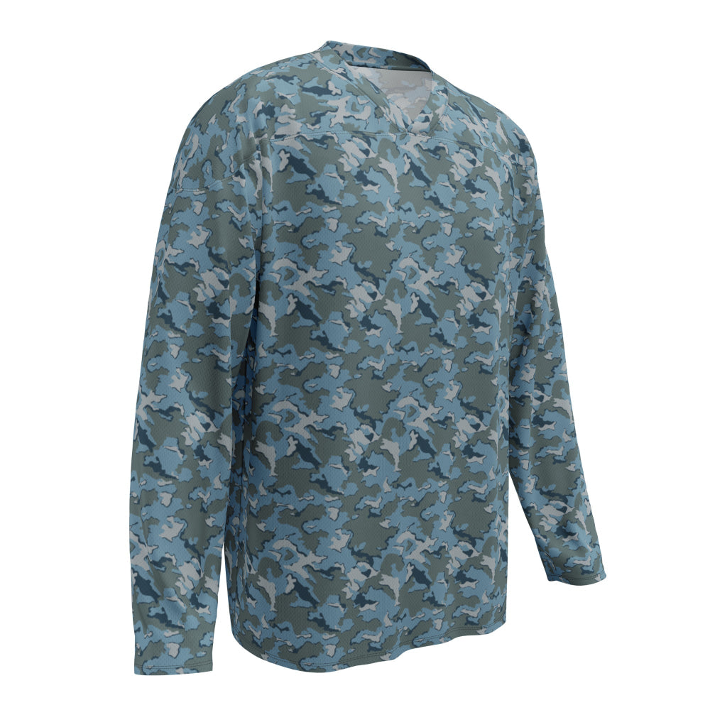 Russian SMK Urban Sky Blue CAMO hockey fan jersey - Unisex Hockey Fan Jersey