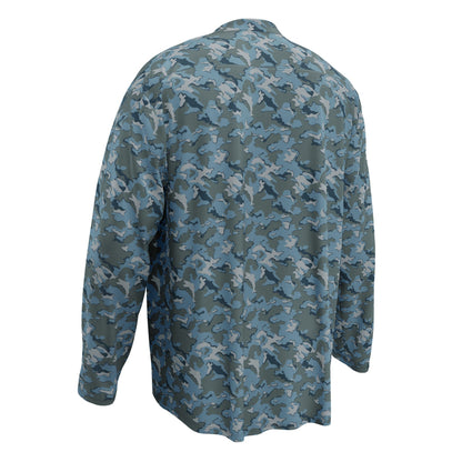 Russian SMK Urban Sky Blue CAMO hockey fan jersey - Unisex Hockey Fan Jersey