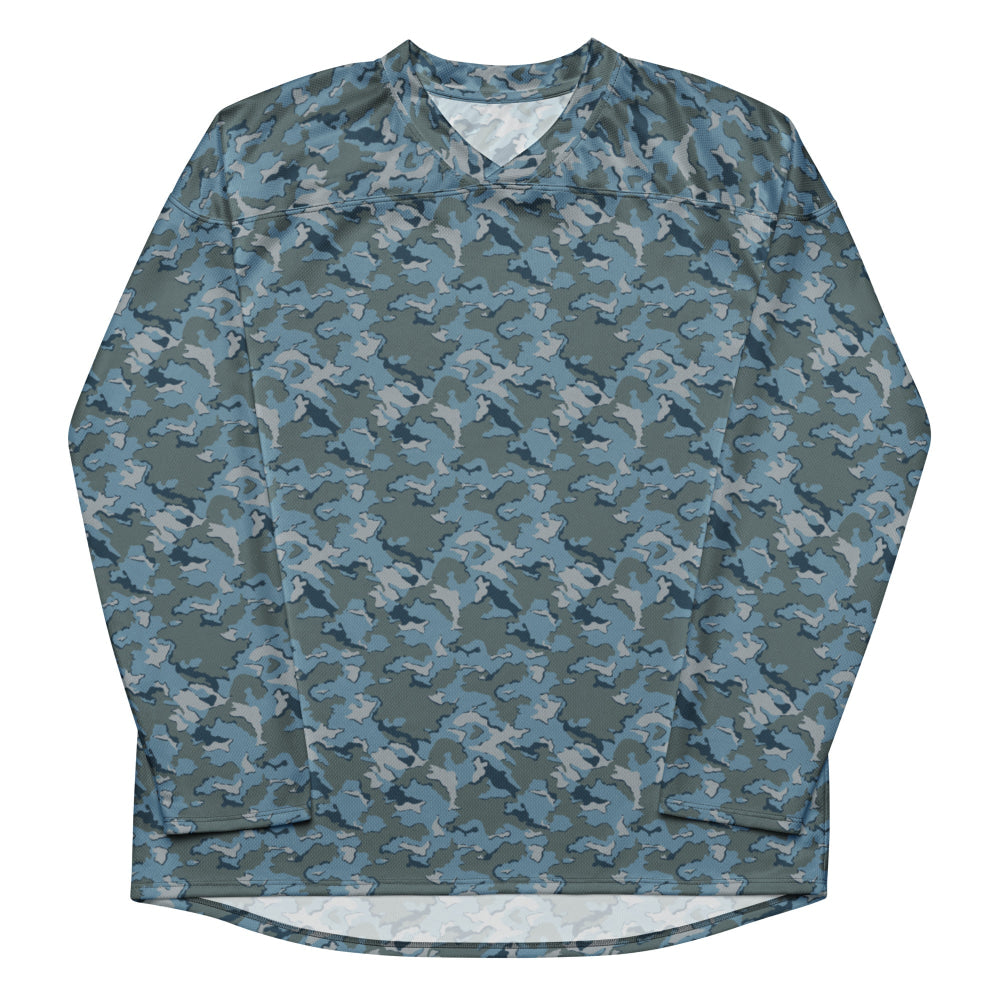 Russian SMK Urban Sky Blue CAMO hockey fan jersey - Unisex Hockey Fan Jersey