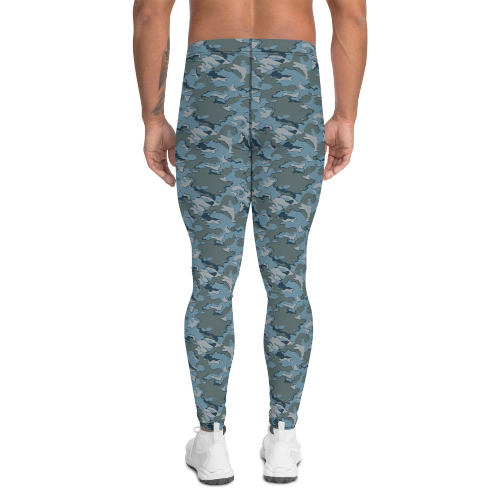 Russian SMK Urban Sky Blue CAMO Men’s Leggings - Mens