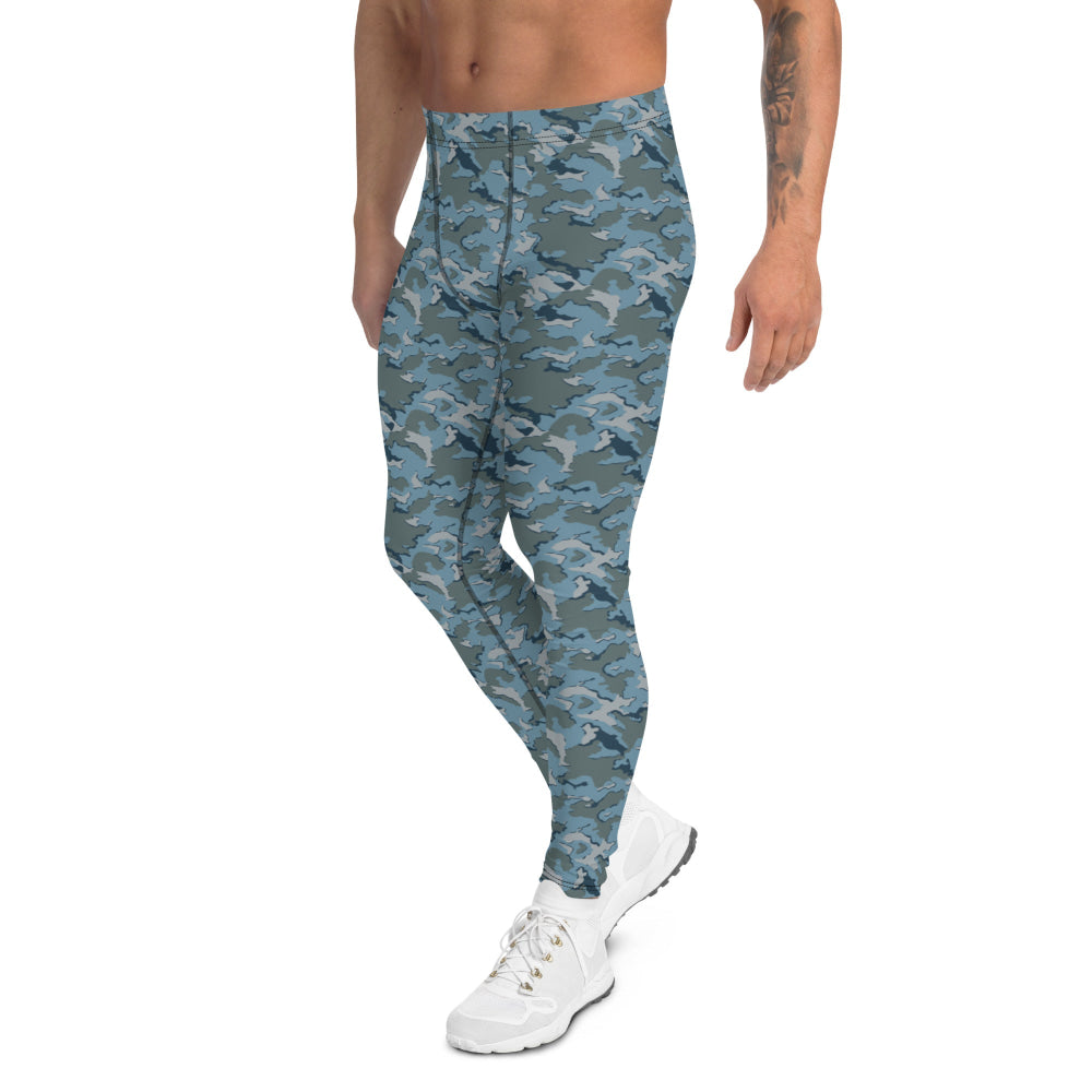 Russian SMK Urban Sky Blue CAMO Men’s Leggings - Mens