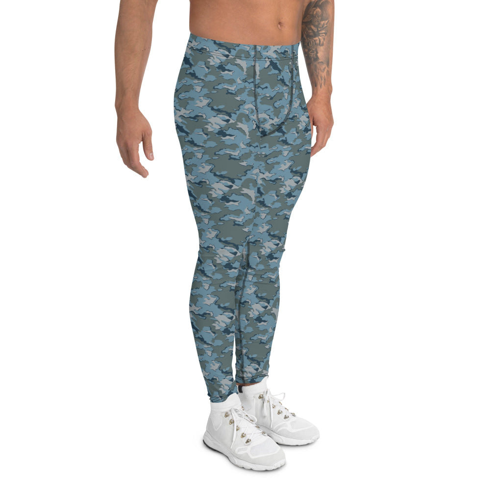 Russian SMK Urban Sky Blue CAMO Men’s Leggings - Mens