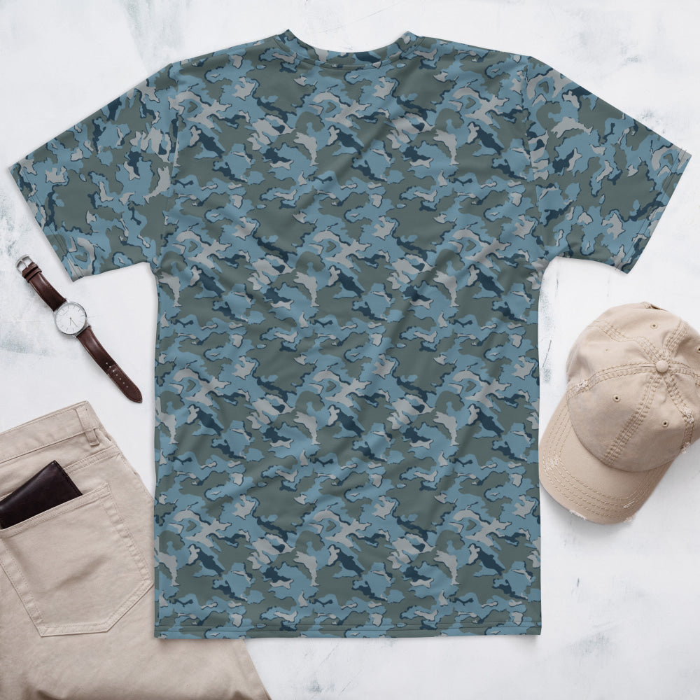 Russian SMK Urban Sky Blue CAMO Men’s t-shirt - Mens T-Shirt