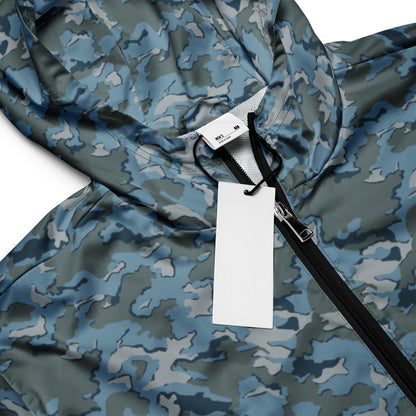 Russian SMK Urban Sky Blue CAMO Men’s windbreaker - Mens Windbreaker