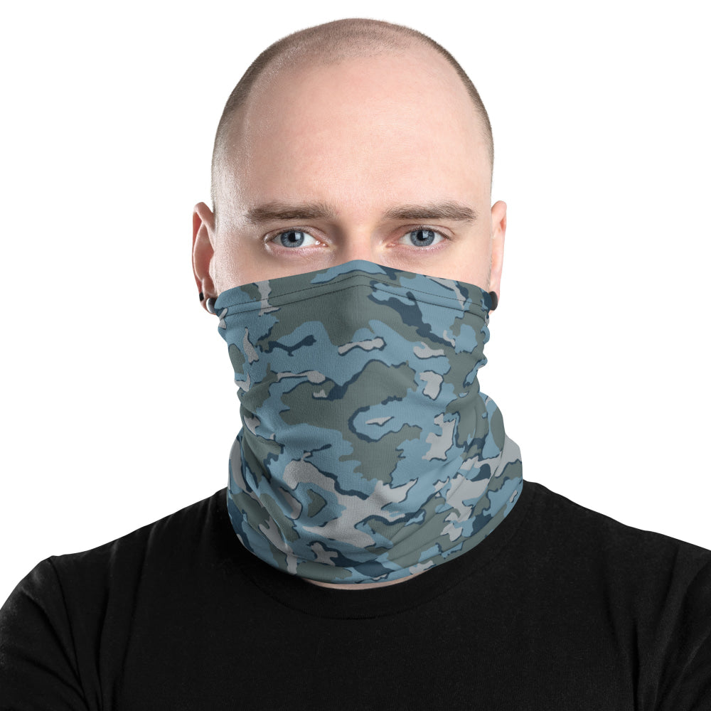 Russian SMK Urban Sky Blue CAMO Neck Gaiter