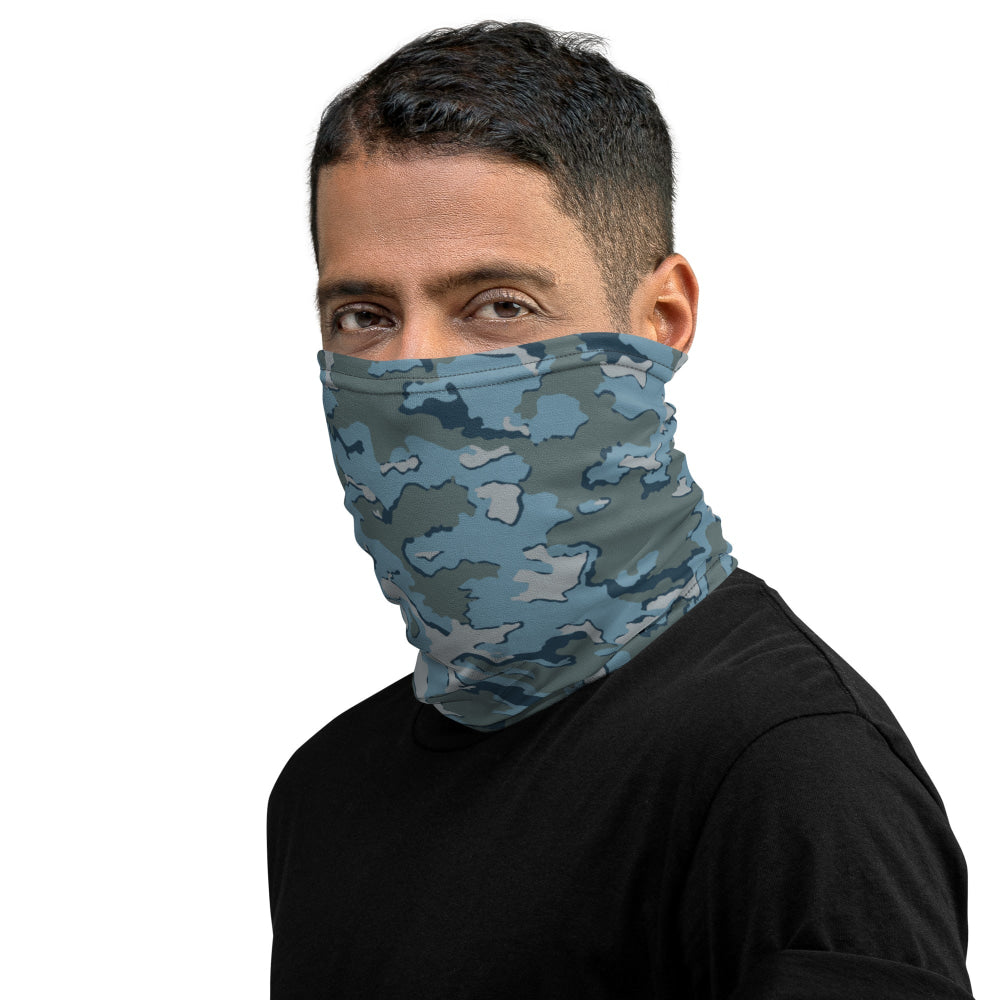 Russian SMK Urban Sky Blue CAMO Neck Gaiter