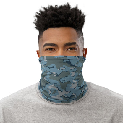 Russian SMK Urban Sky Blue CAMO Neck Gaiter