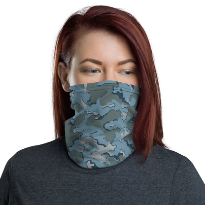 Russian SMK Urban Sky Blue CAMO Neck Gaiter