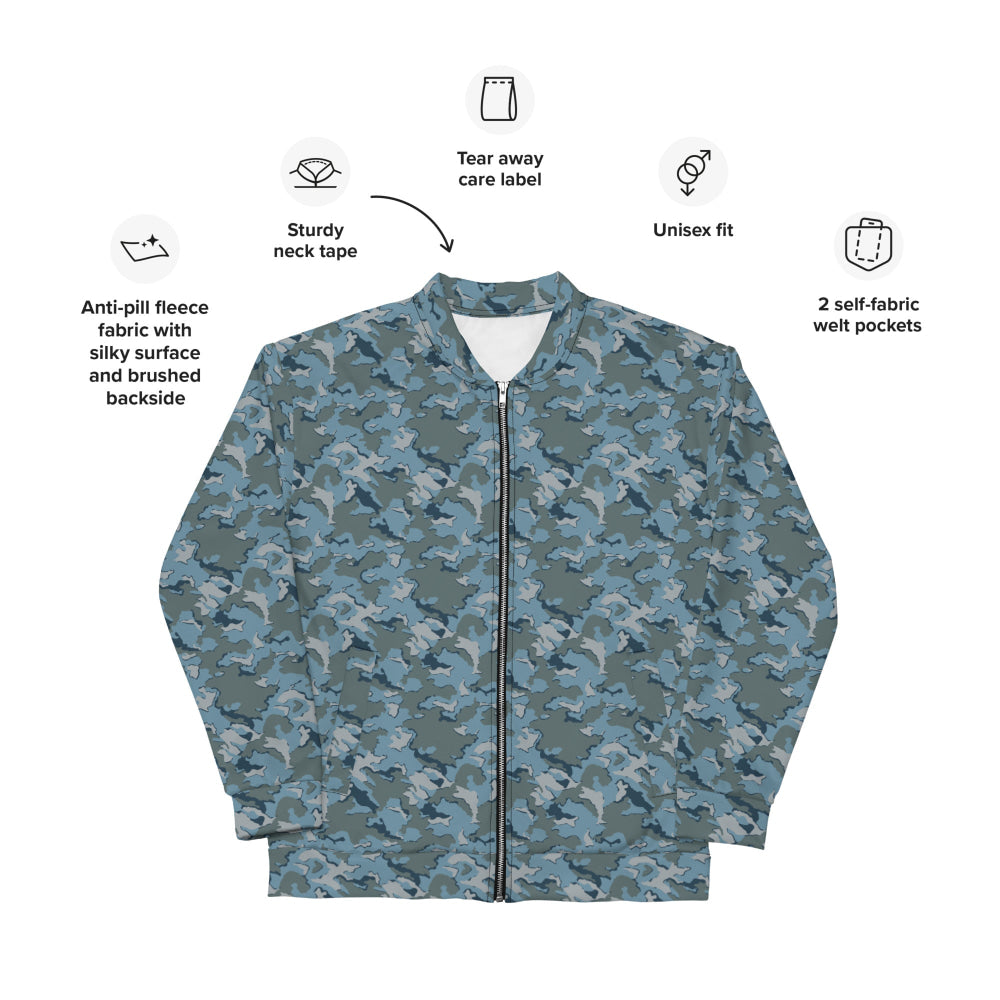 Russian SMK Urban Sky Blue CAMO Unisex Bomber Jacket