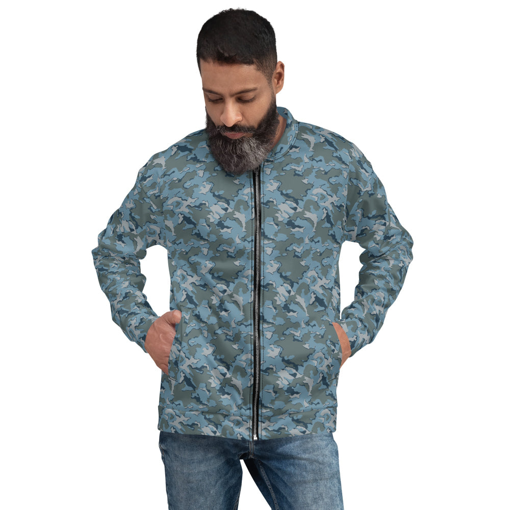 Russian SMK Urban Sky Blue CAMO Unisex Bomber Jacket