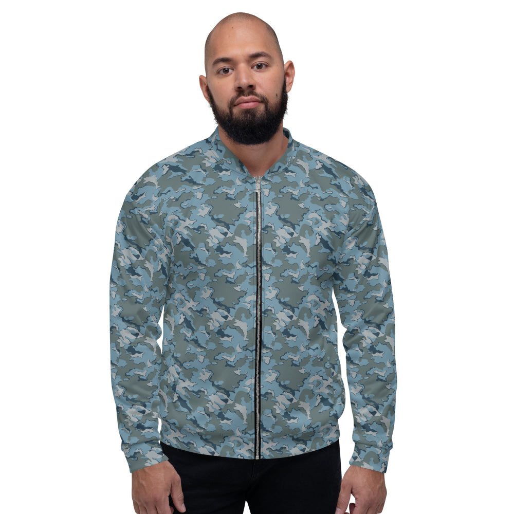 Russian SMK Urban Sky Blue CAMO Unisex Bomber Jacket