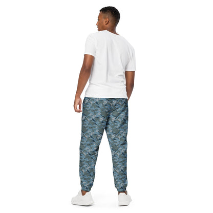 Russian SMK Urban Sky Blue CAMO Unisex track pants - Tank Top