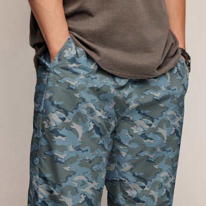 Russian SMK Urban Sky Blue CAMO Unisex track pants - Tank Top