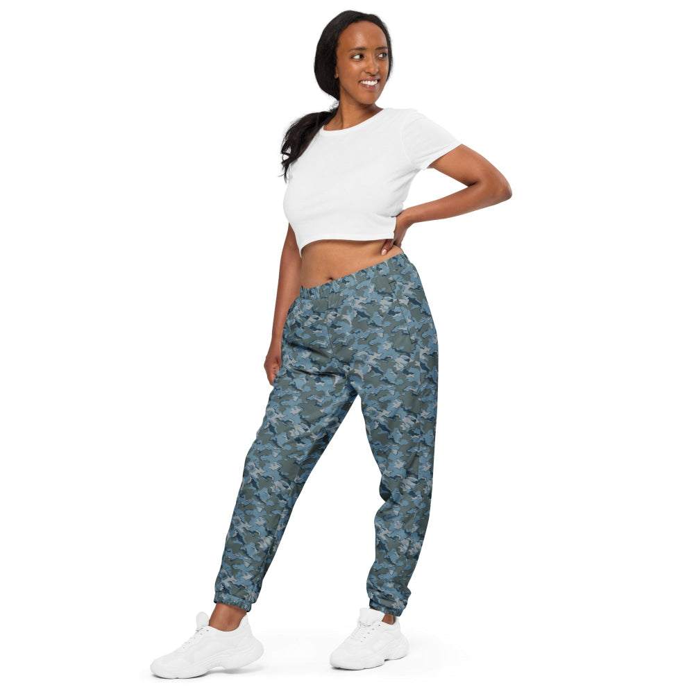 Russian SMK Urban Sky Blue CAMO Unisex track pants - Tank Top