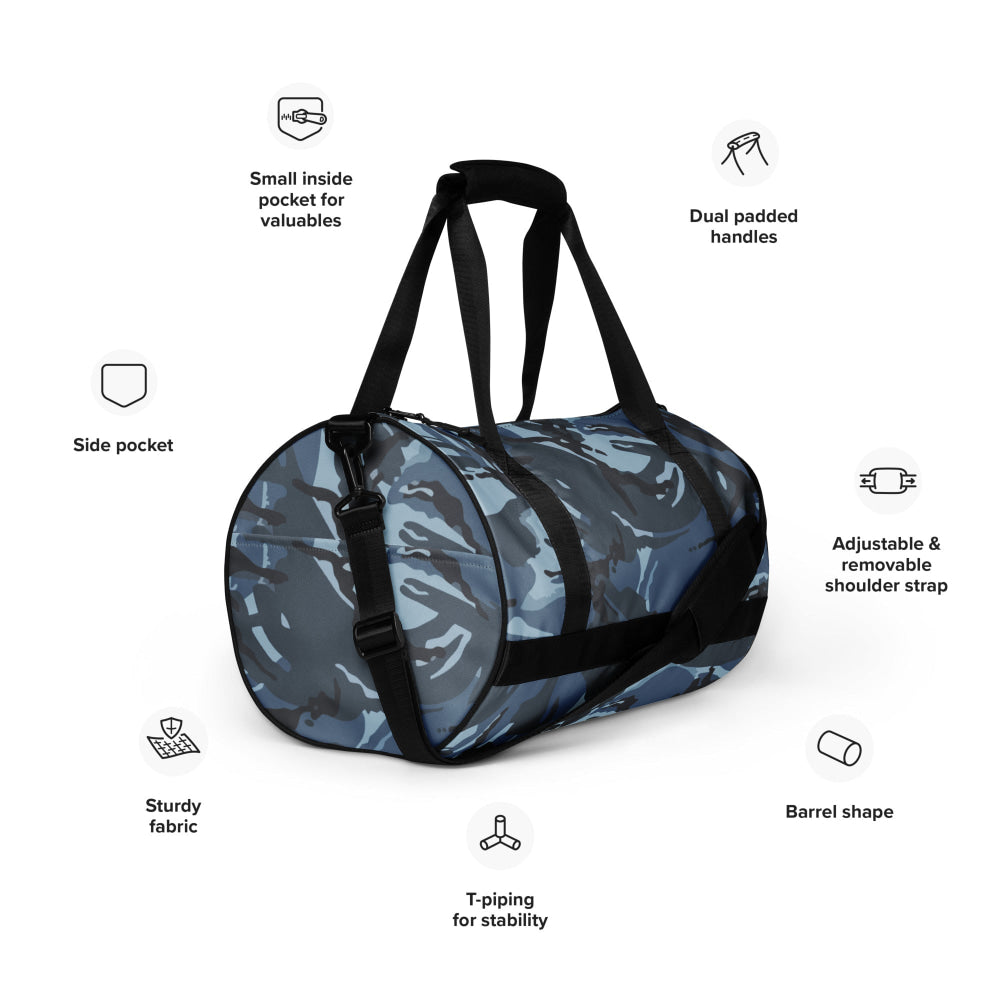 Russian Smog Kukla Urban Blue DPM CAMO gym bag - Gym Bag