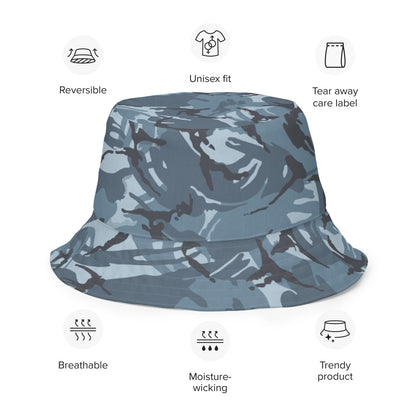 Russian Smog Kukla Urban Blue DPM CAMO Reversible bucket hat - Bucket Hat