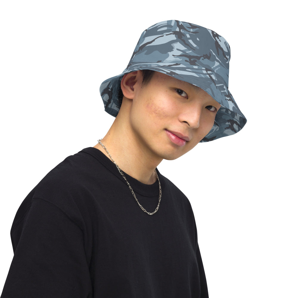 Russian Smog Kukla Urban Blue DPM CAMO Reversible bucket hat - Bucket Hat