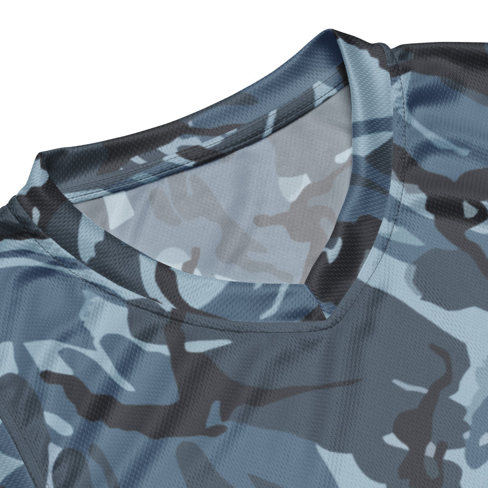 Russian Smog Kukla Urban Blue DPM CAMO unisex basketball jersey - Unisex Basketball Jersey